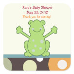 Laguna Frog SQUARE Favour Sticker