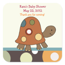 Laguna Turtle SQUARE Favour Sticker