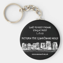 LAID TO REST MEANS STAY AT REST L/|\W KEYCHAINS
