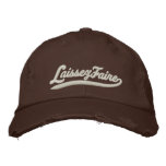 Laissez Faire embroidered hats