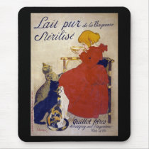 Lait pur stérilisé de la Vingeanne, Steinlen Mousepads