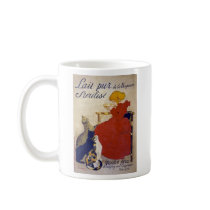 Lait pur stérilisé de la Vingeanne, Steinlen Coffee Mugs