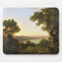 Lake Albano, Italy, 1777 (oil on canvas) Mousepad
