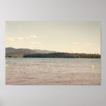 Lake and Mountains Print