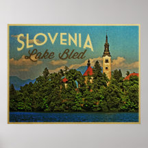 Lake Bled Slovenia Posters