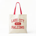 Lake City - Falcons - Middle - Lake City Florida bags