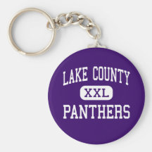 Lake County - Panthers - Senior - Leadville Keychains