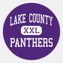 Lake County - Panthers - Senior - Leadville Stickers