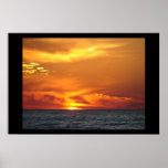 Lake Eire Sunset Poster