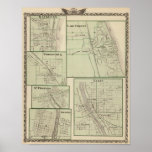 Lake Forest, Elgin, Waukegan, Woodstock posters