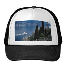 Lake Garda, Italy Mesh Hats