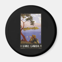 Lake Garda Refrigerator Magnets