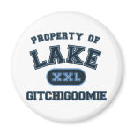 Lake Gitchigoomie Fridge Magnets
