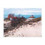Lake Michigan Beach Houses Post Cards