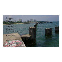 Lake Michigan Shoreline Business Cards