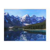 Lake Moraine Postcard postcards