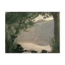 Lake Nemi, 1843 Postcard