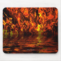 Lake of Fire Mouse Pads