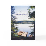 Lake picture2, InRemembrance Cards