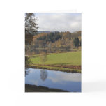 Lake reflections photographic birthday card
