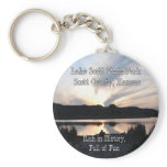 Lake Scott Sunset Keychains