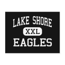 Lake Shore - Eagles - High - Angola New York Post Card