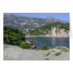 Lake Side Of Montenegro In Sutomore Greeting Cards