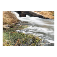 Lake Spillway Art Photo