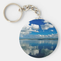 Lake Summer Afternoon Key Chains