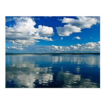 Lake Summer Afternoon Postcard