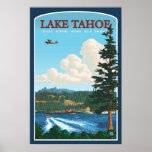 Lake Tahoe Travel Poster