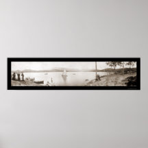 Lake Toxaway NC Boats Photo 1911 Posters
