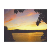 Lake Wallenpaupack Sunset Postcard