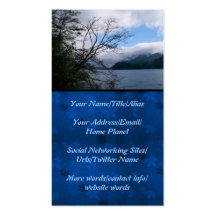 Lake Whatcom Business Cards