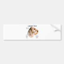 Lakeland Terrier History Design Bumper Sticker