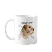 Lakeland Terrier History Design Coffee Mug
