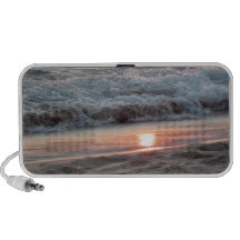 Lakeshore Sunset Portable Speakers