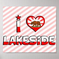 Lakeside, CA Print