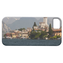 Lakeside town, Malcesine, Verona Province, Italy
