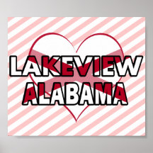 Lakeview, Alabama Posters