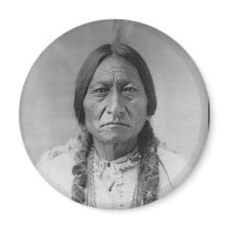 Lakota American Indian Chief Sitting Bull Refrigerator Magnets