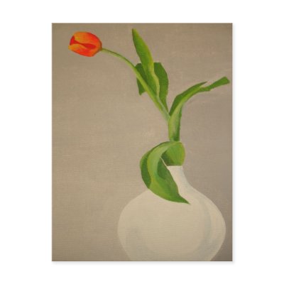 Lâle or Tulip Post Card by taiche