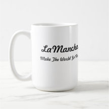 LaMancha Head in Heart Coffee Mugs