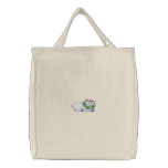 Lamb embroidered bags