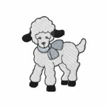 Lamb embroidered shirts