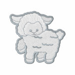 Lamb embroidered shirts