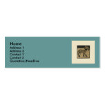 Lamb - Square Animals Illustration Business Card Templates