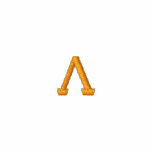 Lambda.. personalise your greek alphabets embroidered shirts