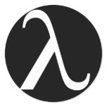 LAMBDA stickers