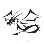 Lambton the Black Dragon stickers